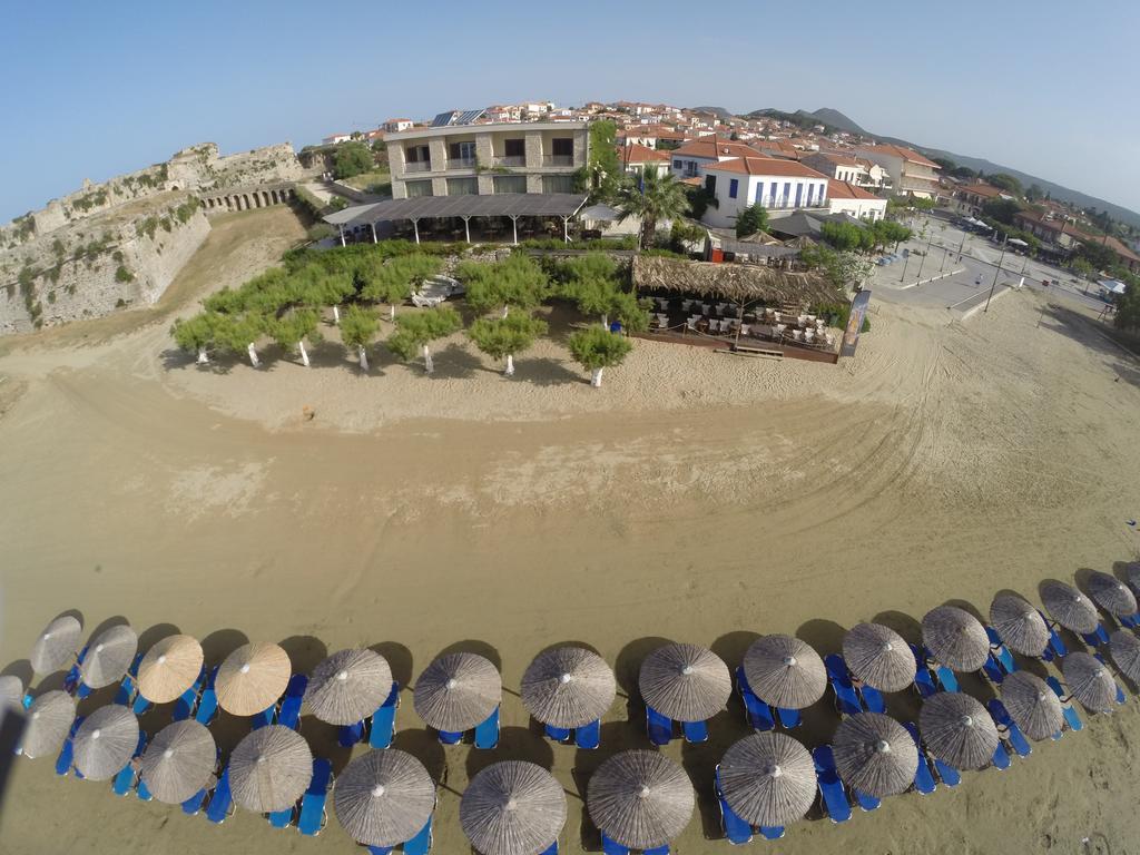 Methoni Beach Hotel Exteriör bild